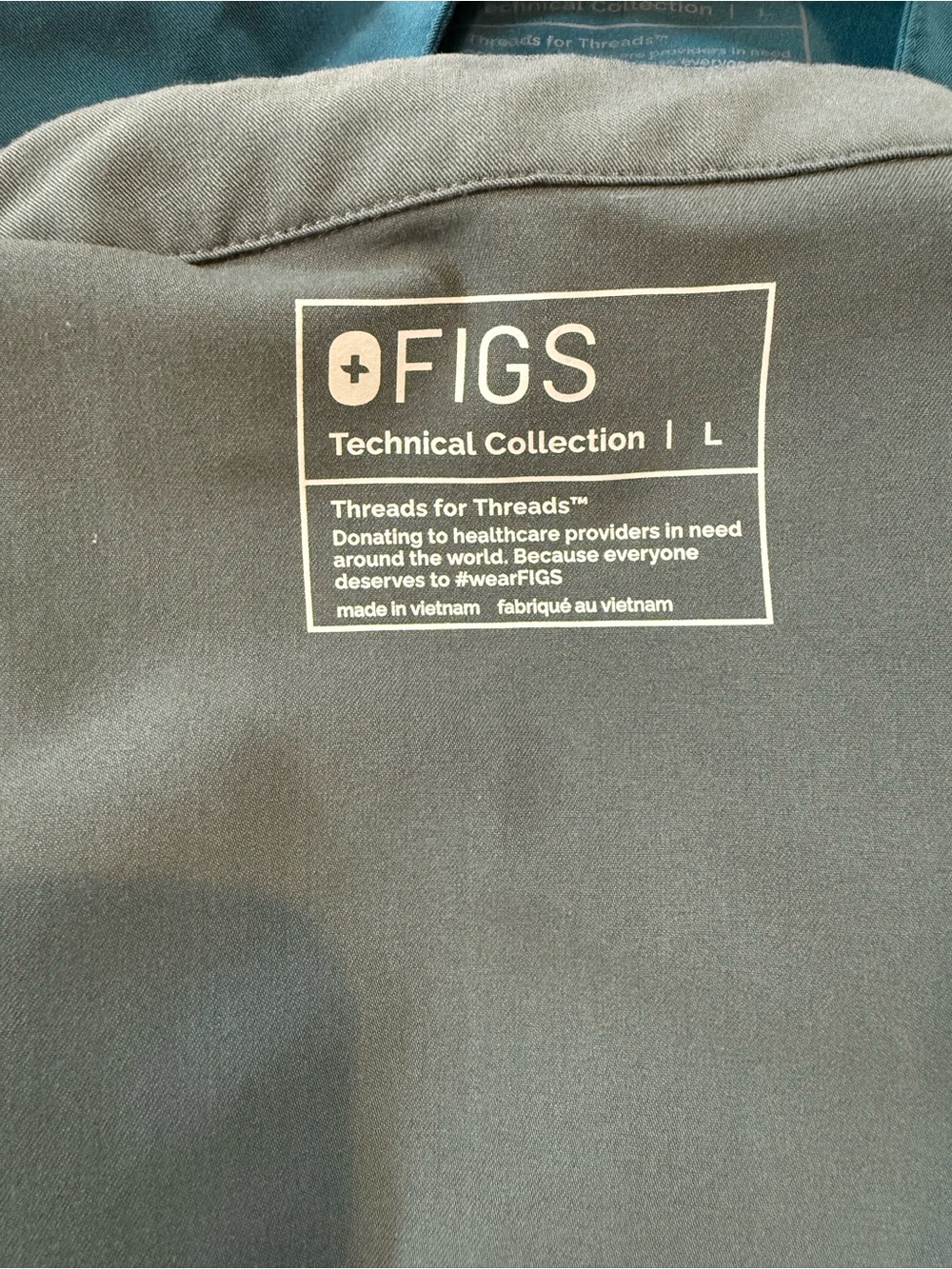 Figs LIMITED EDITION “Bonsai” Utility Jumpsuit Scrubs with Drawstring - NWOT - Picture 7 of 10